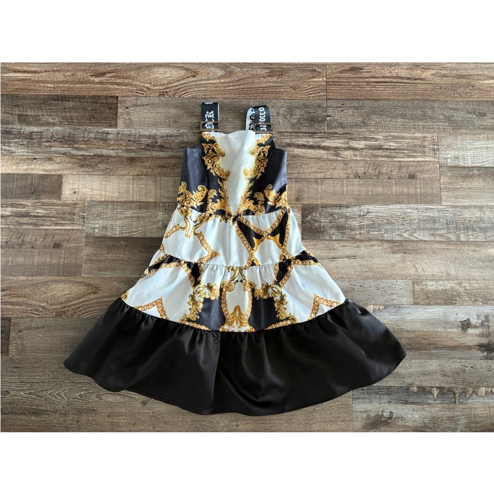 EUC STEFANIA $150 Versace Style Party Dress 8 128